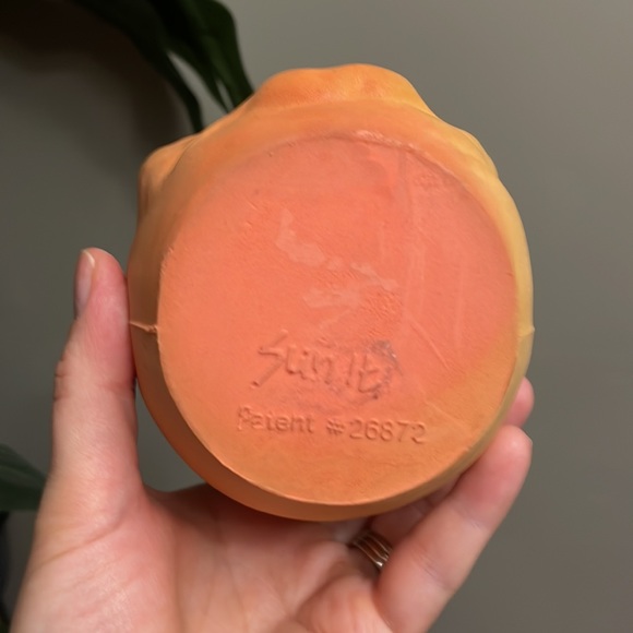 Vintage Rare Todd Masters Foam Pumpkin Face The Oh Lantern Family Cup Holder - Picture 4 of 8